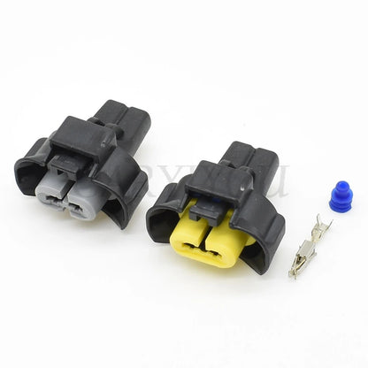 2 Pin 3.5mm Waterproof Fog Light Connector ST090521-01 240PC23S4019 DJ7029T-3.5 for Peugeot