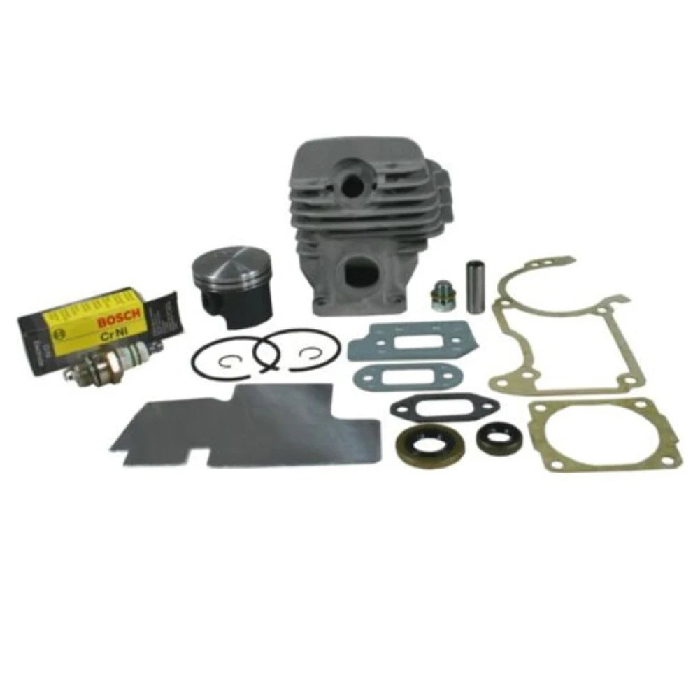 Cylinder Piston Set For Stihl 026 MS260 MS 260 44 Mm Incl Sealing Set And  Plugs Cylinder Exhaust Gasket Kit Garden Tool Parts