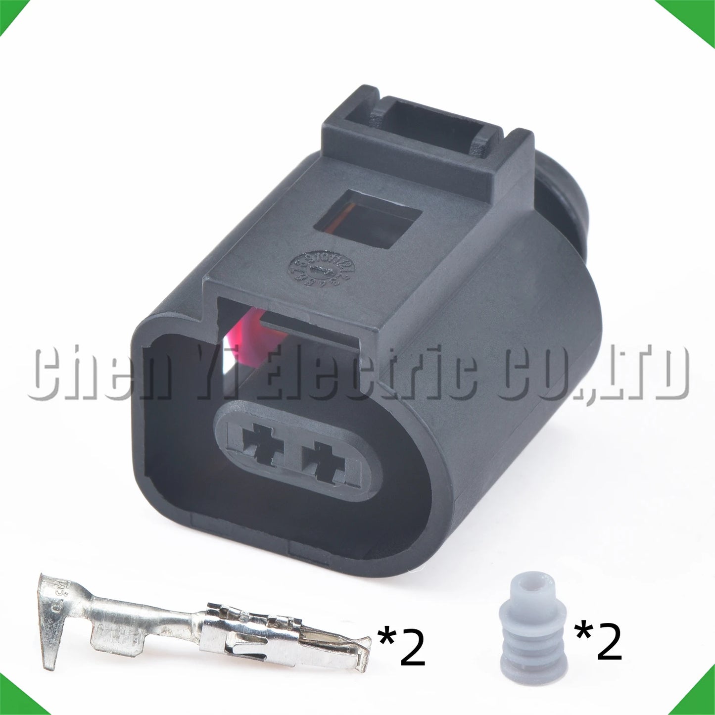 2 Pin Water Temp Sensor Connector 8K0973702D For VW Audi