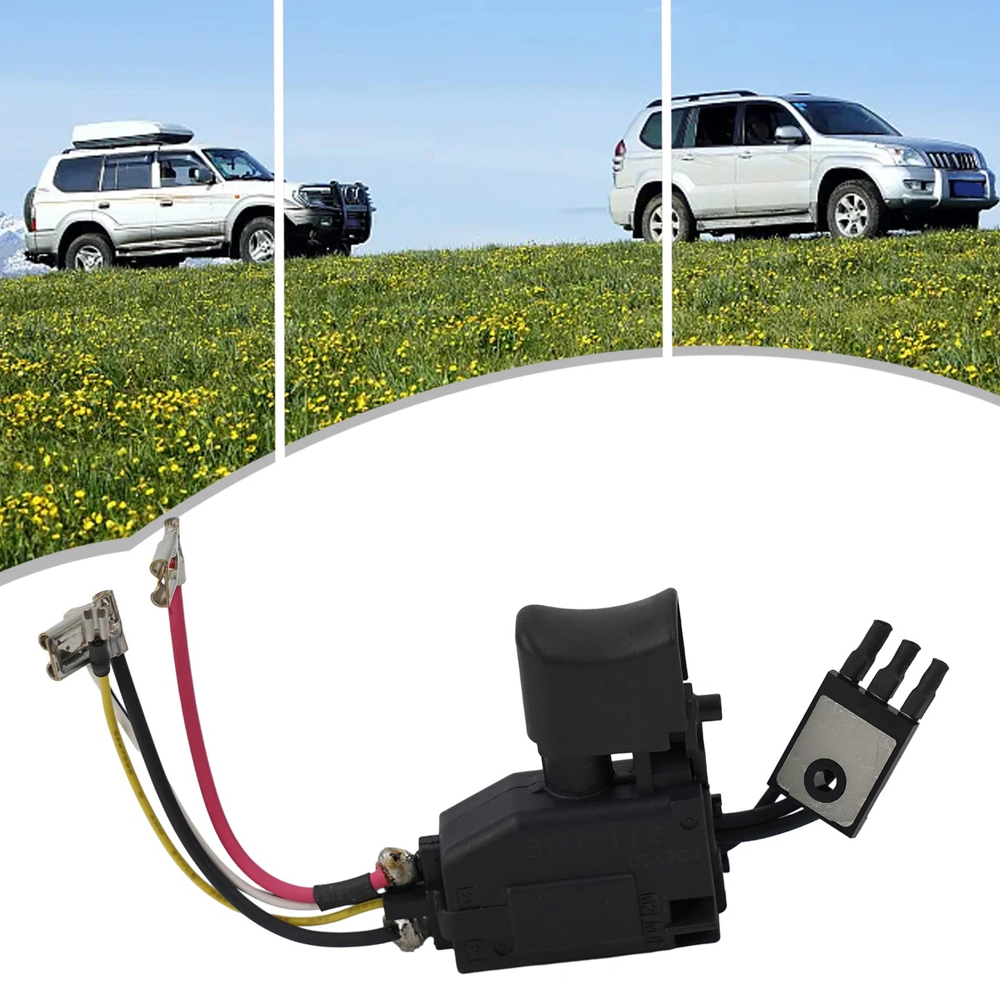 24VDC 650747-2 Switch For DDF446 DDF456 DHP446 BHP456 BDF456 Electric Drills Switch Tool Parts Power Tools Accessories