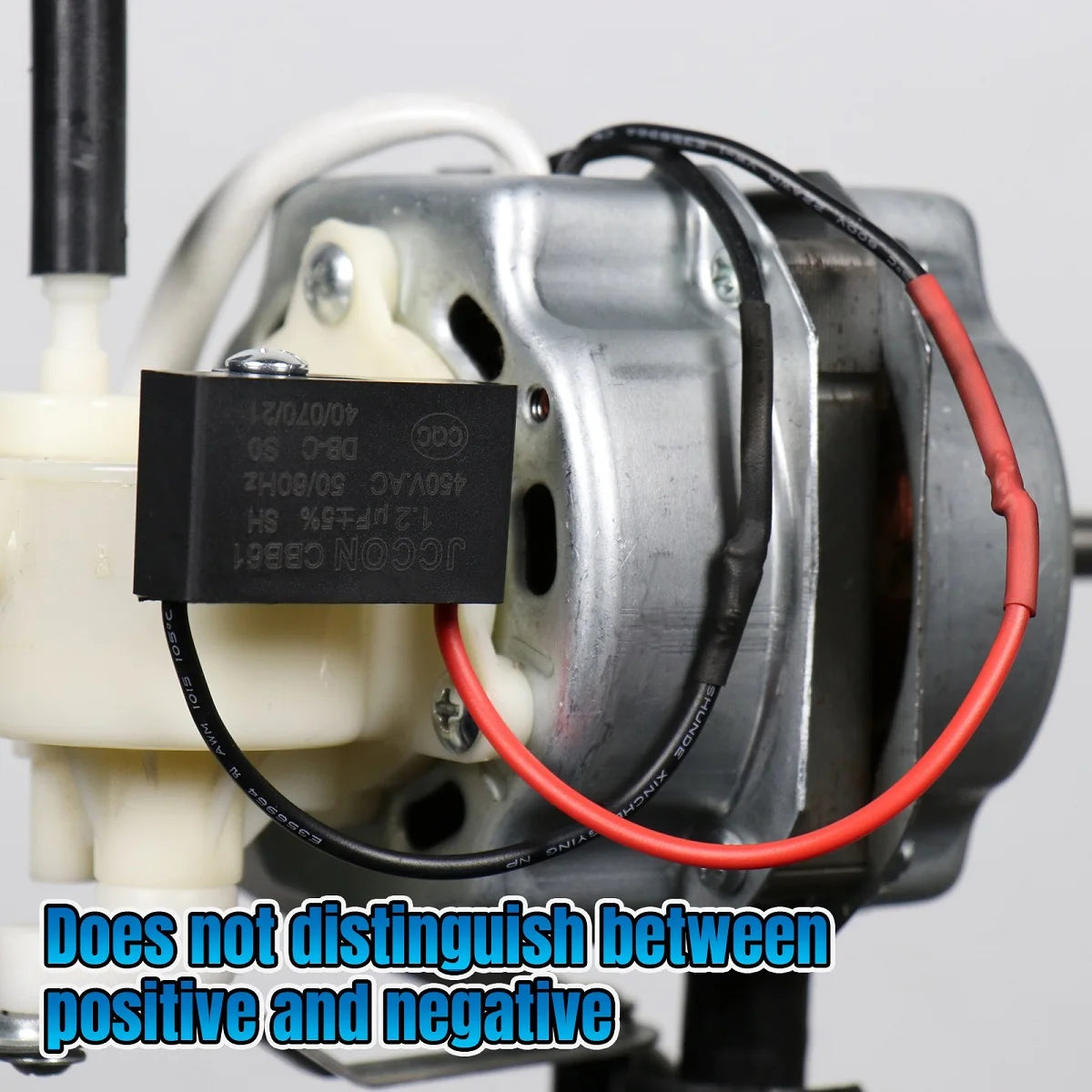 CBB61 Fan Start Capacitor for Ceiling and Table Fans, Motor Terminal Capacitor 1uF–4.5uF 450V