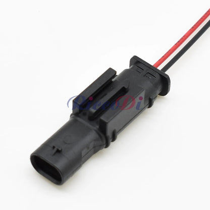 2 Pin Male and Female Urea Sensor Fuel Nozzle Plug Connector for Volkswagen Audi Compatible with 1-1703498-1 1-1924067-4