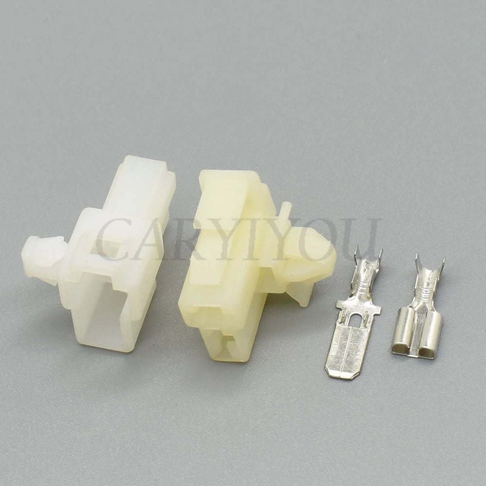 DJ7024Q 6.3mm Automotive 4-Pin Wire Harness Connector Male Female Socket