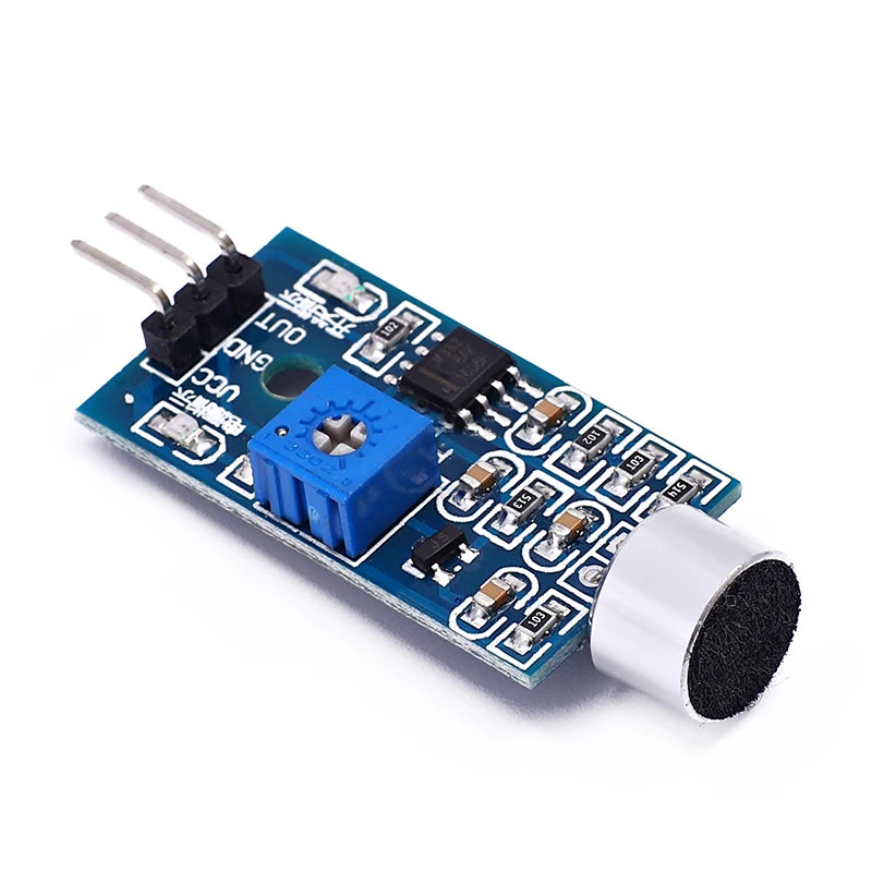 3-Pin Voice Sound Detection Sensor Module for Arduino Smart Vehicle and Robot DIY