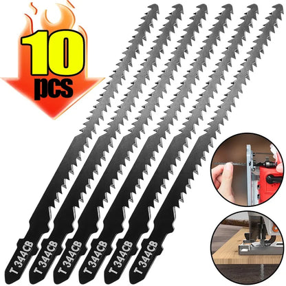 10/1PCS Replaceable Double Sided Curved Saw Blade Flush Cutting Blades Wood Jigsaw Blade Aluminum Tight Spaces Cutting Saws Tool