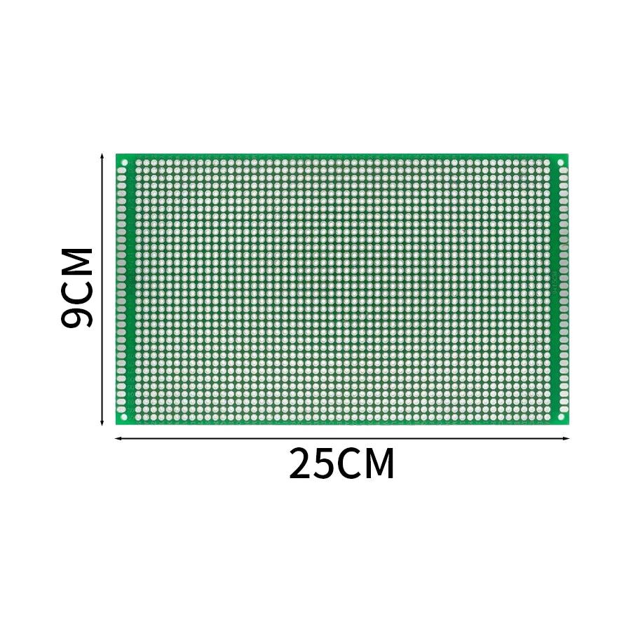 Double-Sided Prototype PCB Board — Universal Printed Circuit Board for DIY Electronics