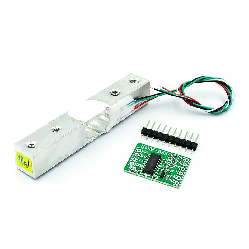 Small Range Weighing Pressure Sensor Module with HX711AD for 1-20kg Measurement