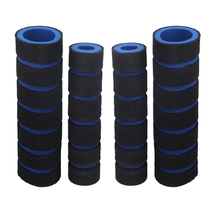 4pcs Universal Grip Comfort Sponge Foam Handlebar Cover – Non-Slip Soft Handlebar Grip for Motorcycle, Dirt Bike & E-Bike