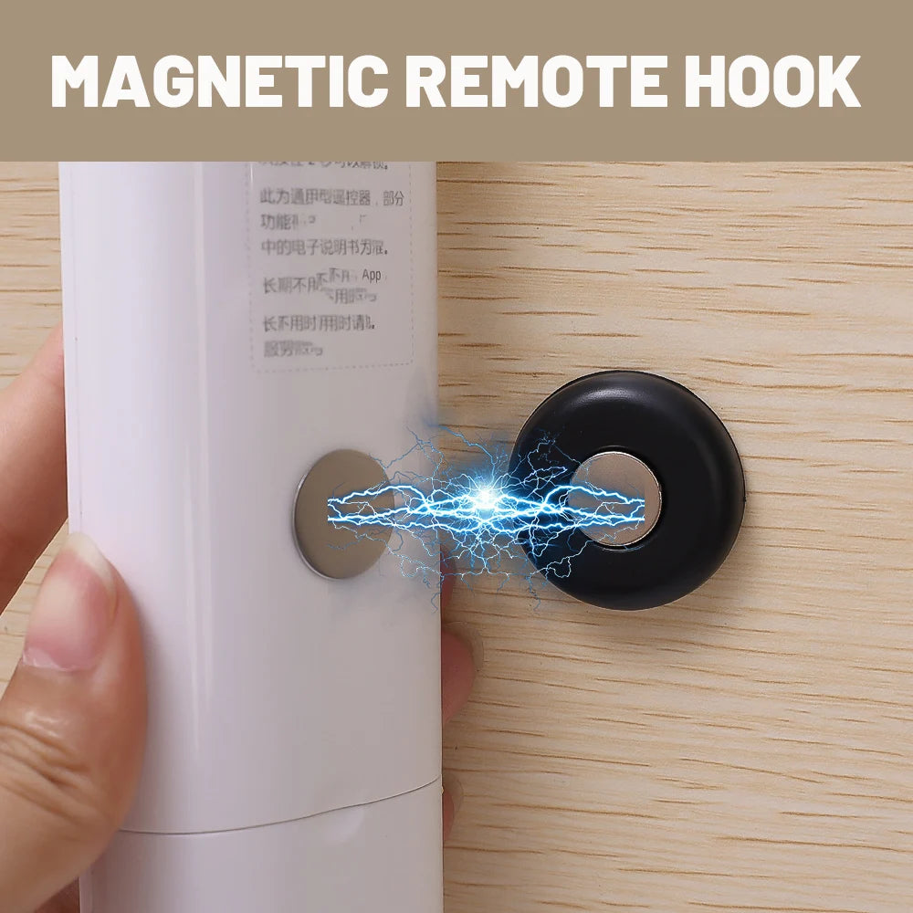 36/2pcs Strong Magnetic Hook Wall-mounted Hanging Anti-lost Magnet Remote Control Home Refrigerator Magnet Storage Rack Hooks