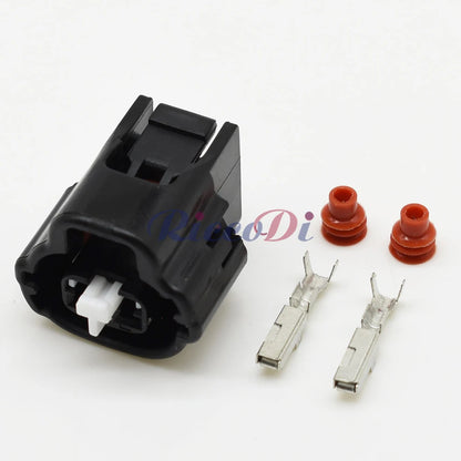 2 Pin Automotive VVT-i Solenoid Connector Plug Wiring Socket for Lexus Toyota 1JZ 2JZ 1UZ 3UZ 7283-7526-30