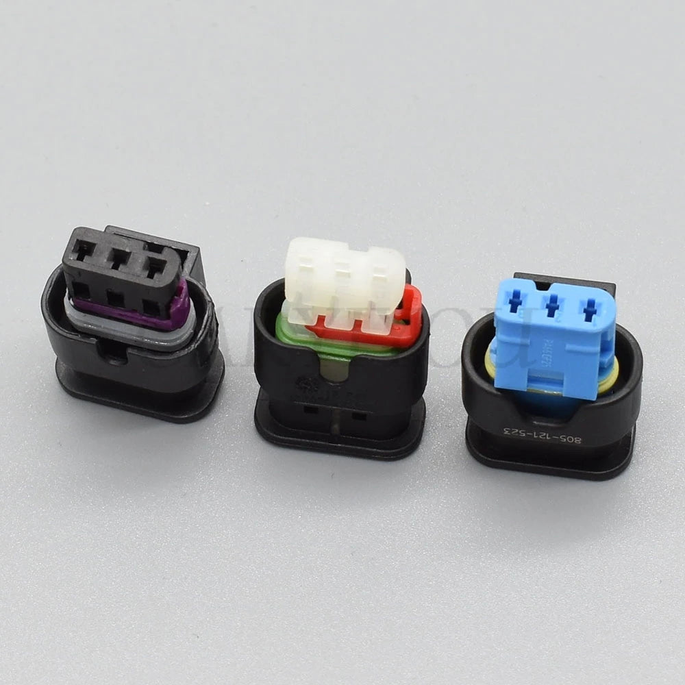 3 Pin Automotive Sensor Connector 1488991-6 805-121-523 for Tesla Model 3 Crankshaft Parking Cam