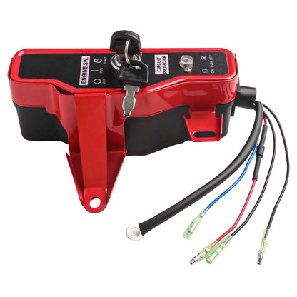 Engines Generator Pump Ignition Switch 168F/170F 188F/190F 20.5 X 7 Cm/8.07 \\\\\\\"x 2.76\\\\\\\" Iron Red+black Brand New