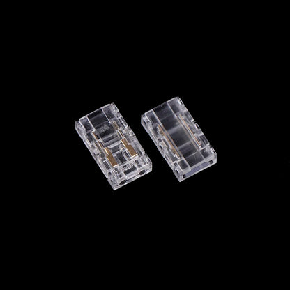 10pcs 2pin 8mm COB LED Strip To Strip LED Connectors Strip To Wire Connection Solderless Extension For 8mm COB LED Strip Lights