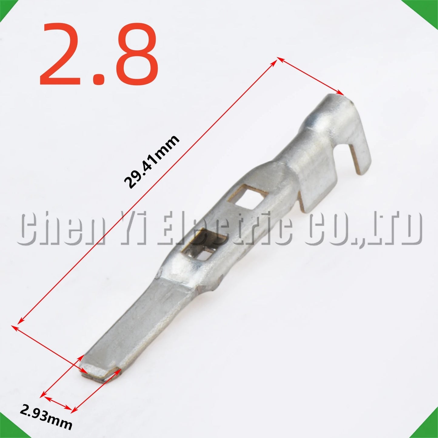 50pcs 1.5/2.8mm Wire Crimp Pins Male Female for Automotive Connector