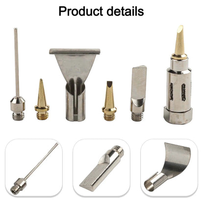 Metal Tips Gas Torch Head for Craft Projects, Silver Finish, Easy Maintenance, Long-Lasting Performance
