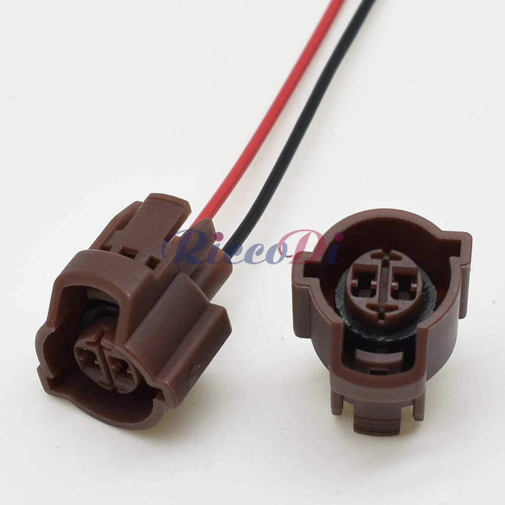 DJ70248Y-2-21 2-Pin Waterproof Automotive Connector Plug with Terminals and Rubber Seals