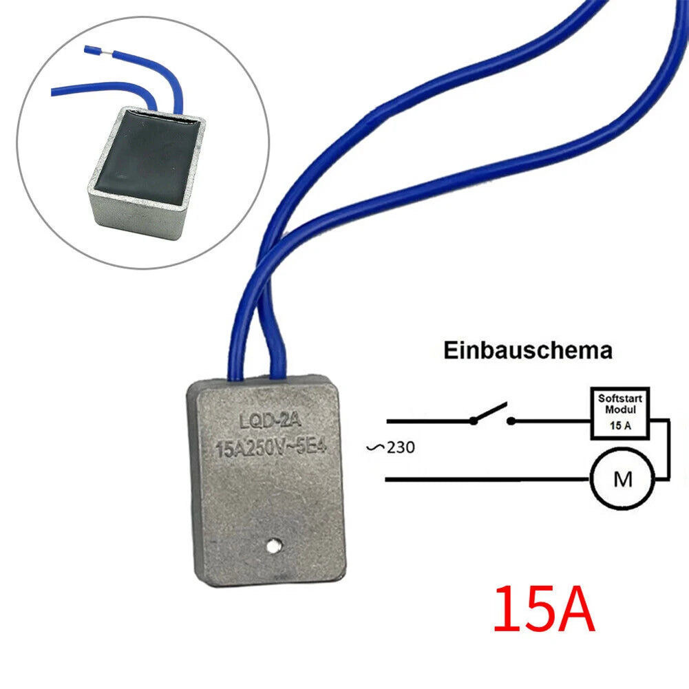 230V To 12-20A Angle Grinder Retrofit Module Soft Startup Current Limiter For Power Tools High Stability AC Power Tool Adaptor