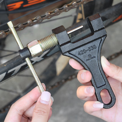 420-530 Chain Breaker Cutter Splitter Tool Motorcycle Link Remover Repair Kit Heavy Duty Forged Steel for ATV Dirt Bike Go Kart