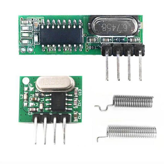 433 Mhz Superheterodyne RF Receiver And Transmitter Module Remote Control WL102-341 Receiving Transmitter Module Electric Parts