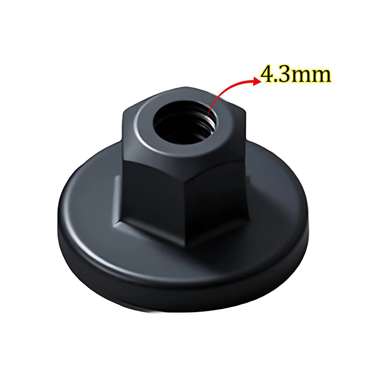 100/10pcs Auto Clips for Hex Head Plastic Self-Threading Nut for BMW Retainer Chassis Rear Bumper Splash Shield Car Interior