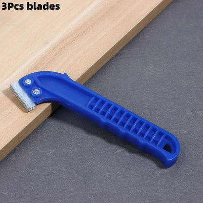 1pc Wall Floor Tiles Seam Caulk Grout Remover Paint Scraper Tile Joint Cleaner Knife Blade Construction Drywall Taping Tool