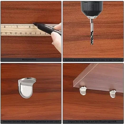 50/10PCS Shelf Support Pegs Pins for Cabinet Cupboard Shelf Bracket