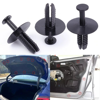 Car Bumper Trim Clip Retainer Push Rivet — Universal Fastener for BMW &amp; Mercedes Body Panels