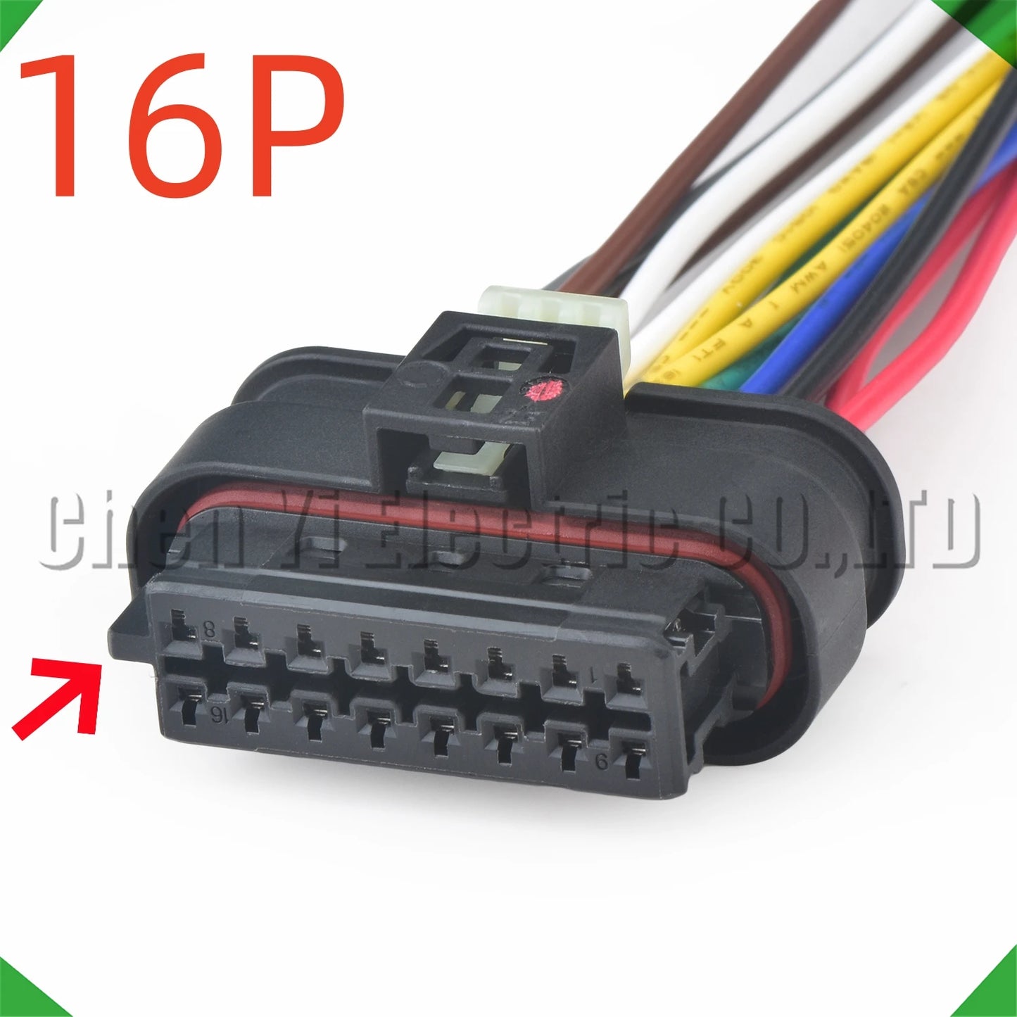 16 Pin Parking Radar Sensor Connector A0001532222 For Mercedes Benz