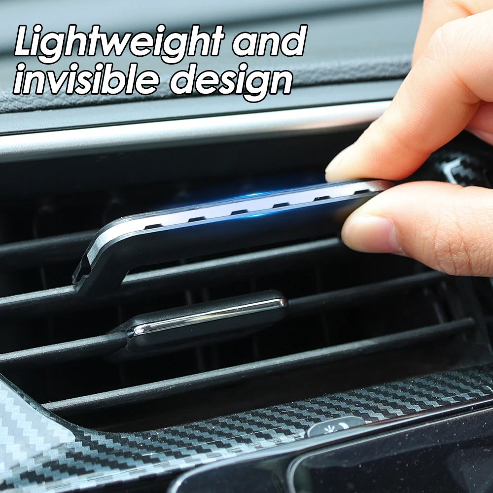 Car Air Outlet Aromatherapy Clip Solid Aromatherapy Strips Set 8cm Auto Air Vent Wind Direction Paddle Hidden Fragrance Clip