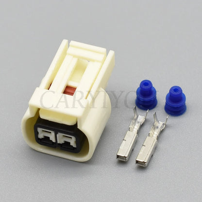 2 Pin Automotive Electrical Wire Connector Turn Signal Plug Female Holder Compatible with 936184-1