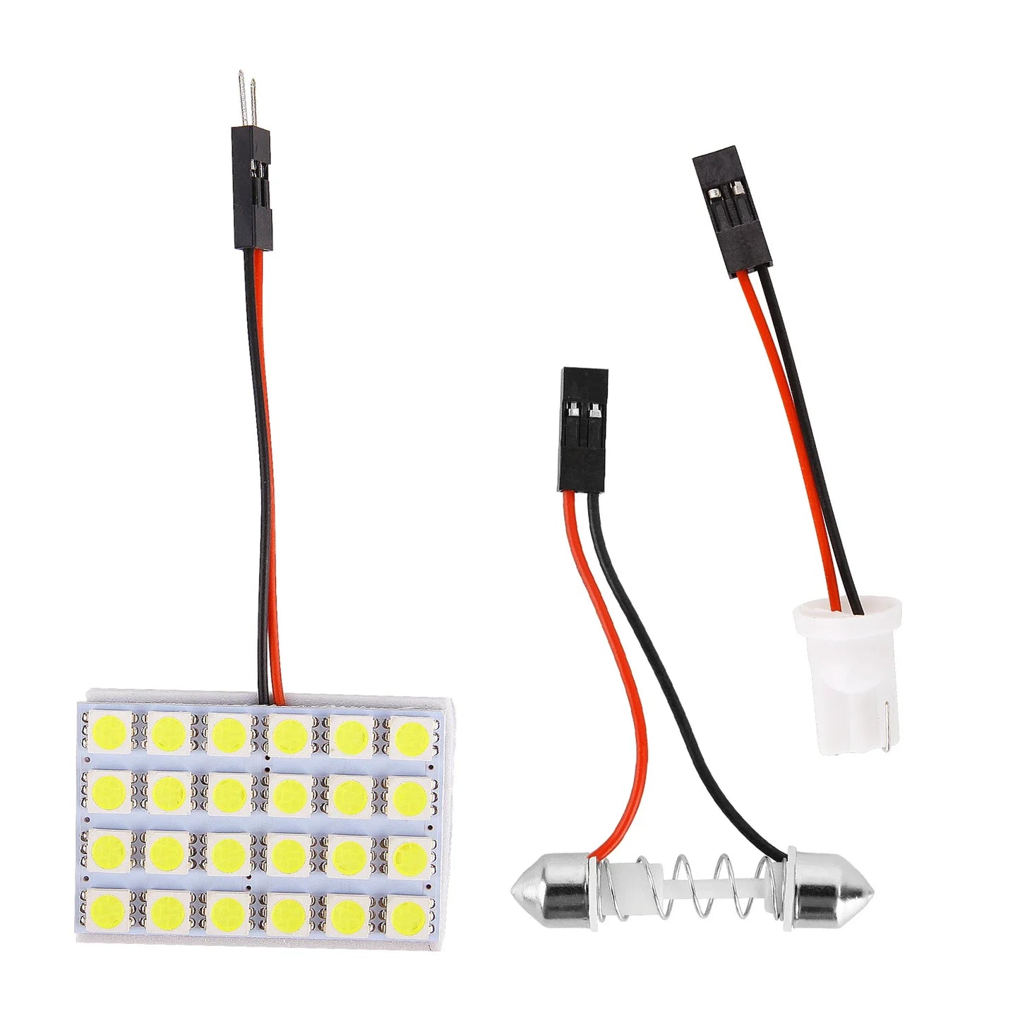 T10 LED Interior Panel Light 12V White Dome Reading Lamp 48/24/12 SMD