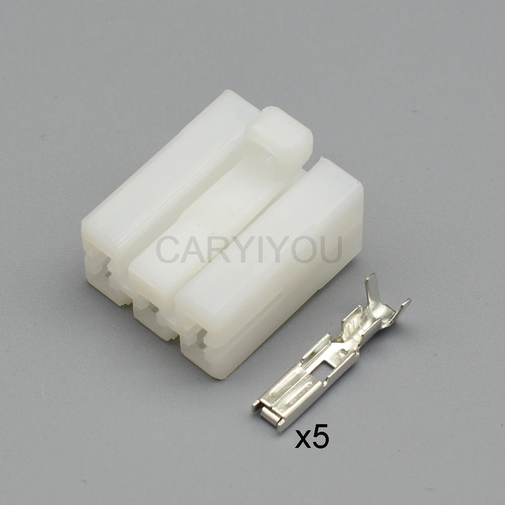 5 Pin Motorcycle AC Assembly Connector 172494-1 DJ7052-3 6.3mm Unsealed Male Female