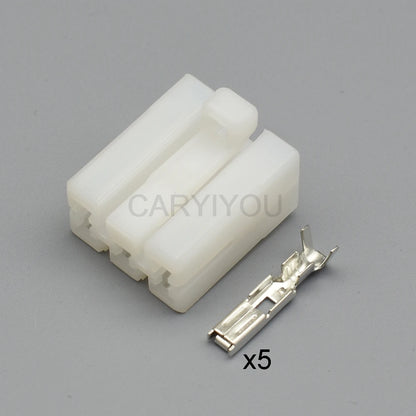 5 Pin Motorcycle AC Assembly Connector 172494-1 DJ7052-3 6.3mm Unsealed Male Female