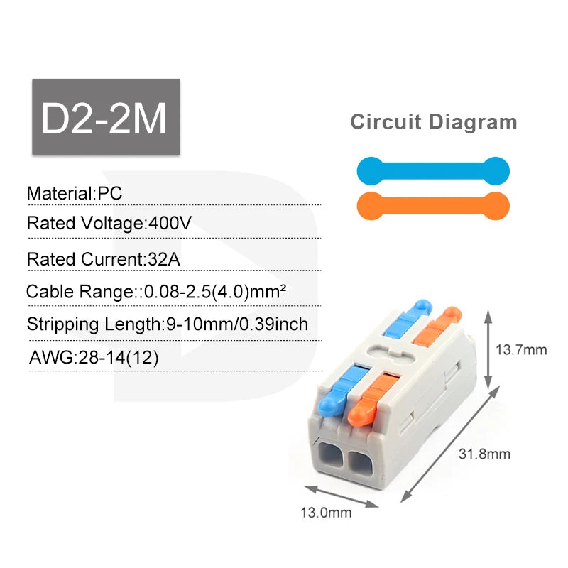 10PCS 3 In 9 Out Connector Wiring Terminal, Quick PCT Lamp Wire Connector, Parallel Wire Junction Box, One in Multiple Out Splitter