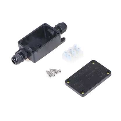 1/2sets 450V 2Way IP66 Outdoor Waterproof Cable Connector Junction Box With Terminal