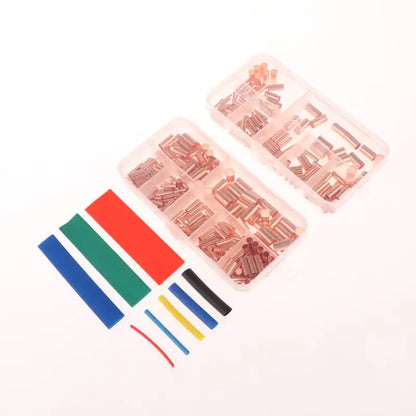 Non-Insulated Butt Terminal Assortment Kit Copper Crimp Connector