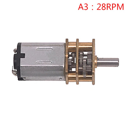 1pc Metal Gearbox Reducer  Electric Motor DIY Toy Micro N20 Gear Motor Slow Speed