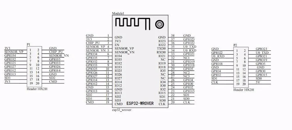 ESP8266/ESP32 Development Board Test Programmer and Downloader Socket for ESP Modules
