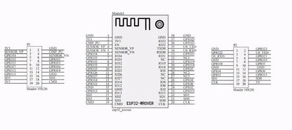 ESP8266/ESP32 Development Board Test Programmer and Downloader Socket for ESP Modules