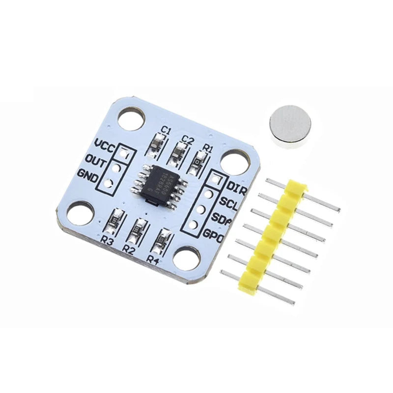 AS5600 Magnetic Encoder Sensor Module 12-Bit High Precision Angle Measurement