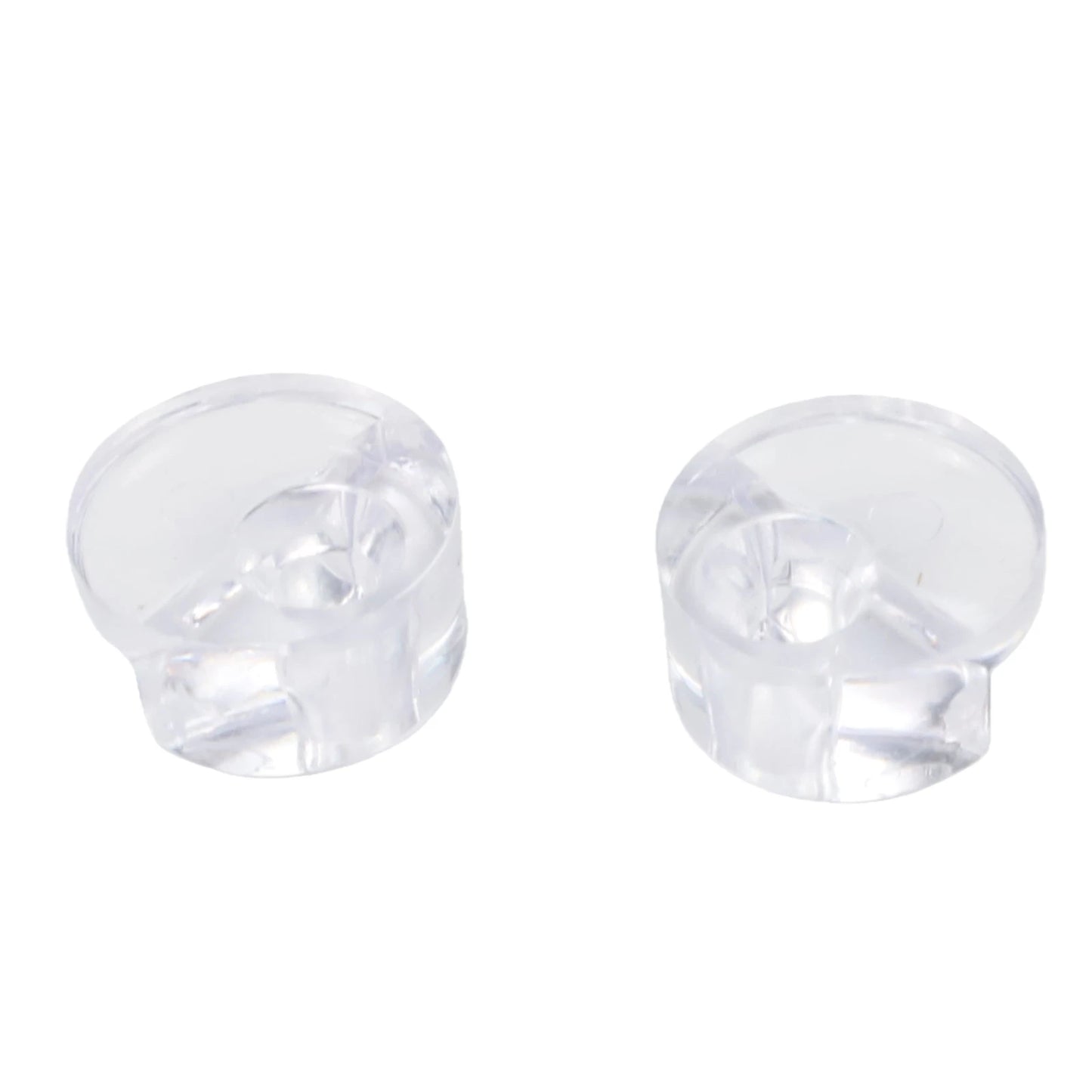 30 Set Plastic Glass Retainer Clips with Screws for Glass Panel Installation Compatible with 4mm Thickness Glass in Cabinets