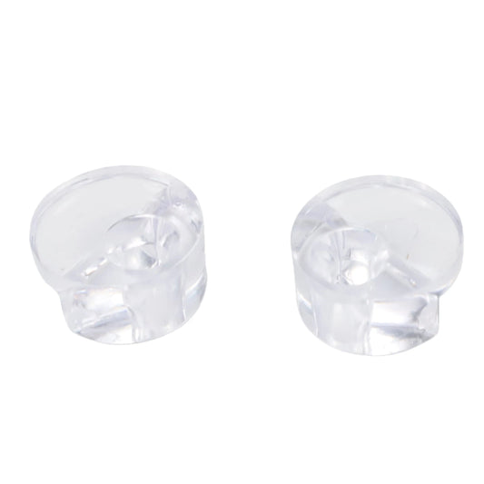 30 Set Plastic Glass Retainer Clips with Screws for Glass Panel Installation Compatible with 4mm Thickness Glass in Cabinets