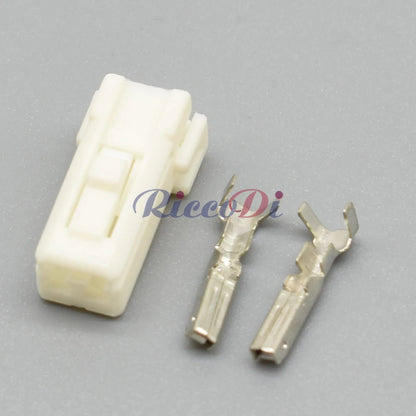 2 Pin Audio Tweeter Connector 174463-1 7123-8326 DJ7022Y-1.8 White Blue Instrument Panel