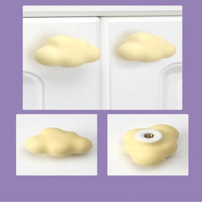 1pc Children's Furniture Handles Nordic Ceramic Children Room Cabinet Handles Macaron Colorful Round Drawer Knobs And Pulls