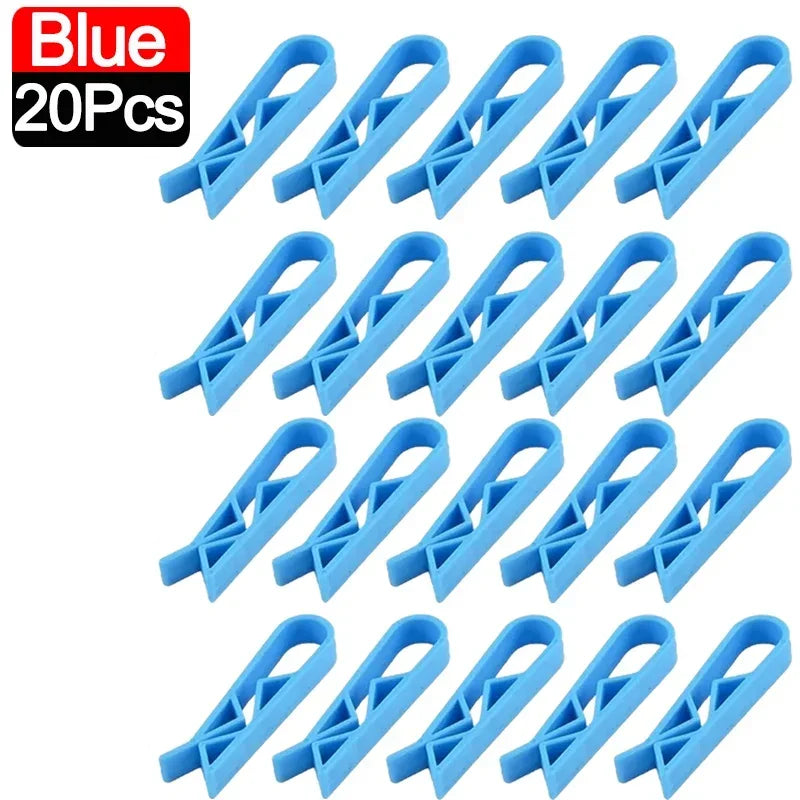 2-50pcs Waste Basket Can Fixation Clip Rubbish Bag Clips Practical Garbage Bag Anti-Slip Holder Clamp Snack Bag Sealing Tools