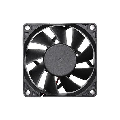 2pcs Cooling Fan Computer Case Heat Sink Fan 12V Computer Case Cooling Fans 70x70x20mm For Case Power Supplies 3200 RPM