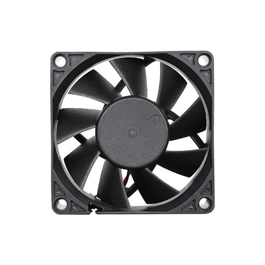 2pcs Cooling Fan Computer Case Heat Sink Fan 12V Computer Case Cooling Fans 70x70x20mm For Case Power Supplies 3200 RPM