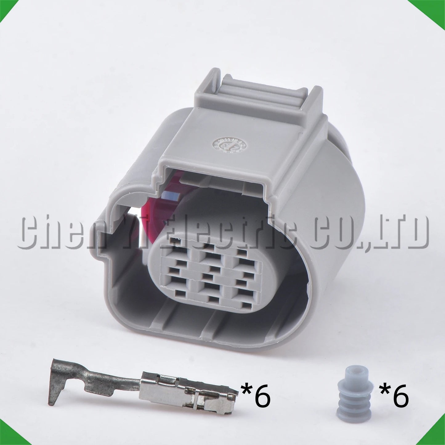 6 Pin Oxygen Sensor Connector 4H0973713B 4H0973713 Auto Plug