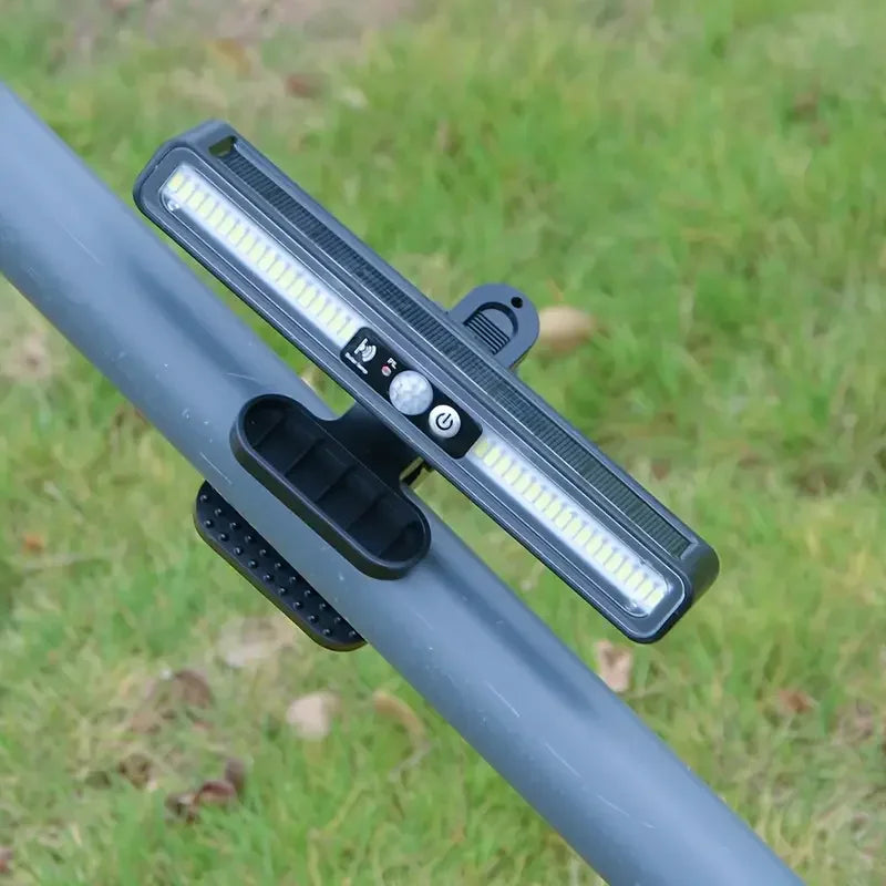 Clip on Solar Motion Lights Outdoor 3 Modes Fence Lights Solar Powered Waterproof Portable Security Light for Yard Camping Garag