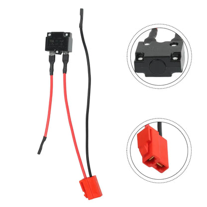 Fuse Battery Harness Ride-On Toy Battery Harness Red black Replacement Battery Harness Connector Accessory Reliable Performance
